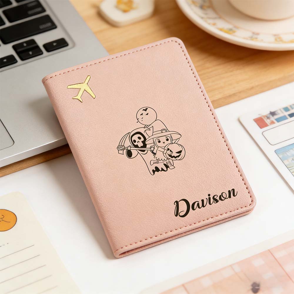 Travel Accessories Meaning - 1 buah Sampul Paspor Kulit dengan
