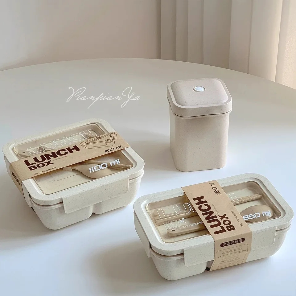 Travel Kitchen Accessories - Kotak makan siang Microwave sehat, aksesori