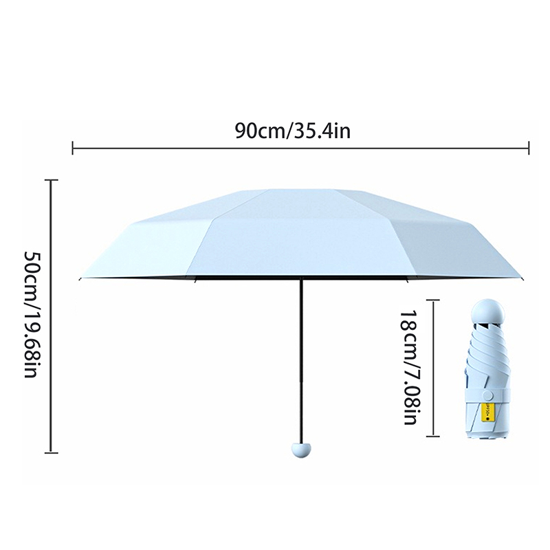 Travel Umbrella Compact - Payung Pelindung Matahari Ultra Ringan 5