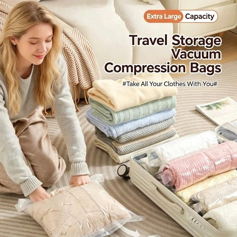 Travel Accessories Needed - Tas Penyimpanan Hemat Ruang untuk Perjalanan,