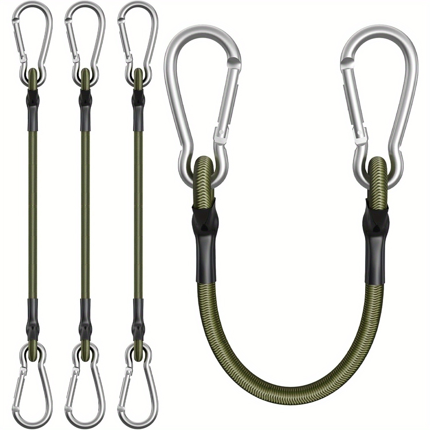 Luggage Strap Belt - 4 Sabuk Karet Tugas Berat dengan