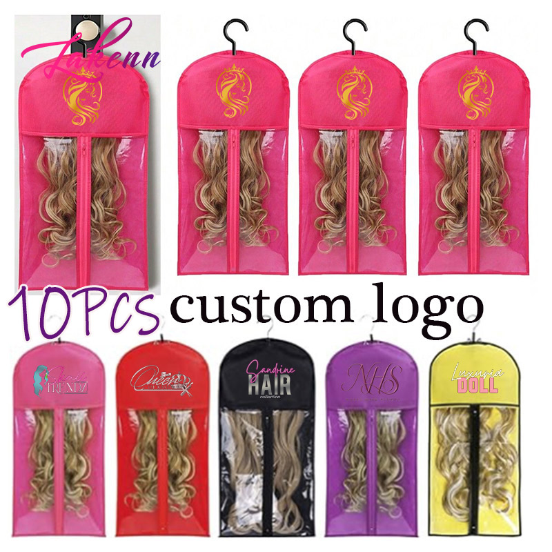 Travel Accessories Logo - Tas Penyimpanan Wig Rambut Perfect Extensions,