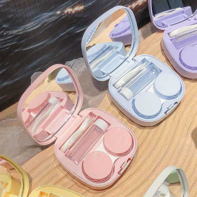 Travel Video Accessories - 1 buah Kotak Lensa Kontak Mini