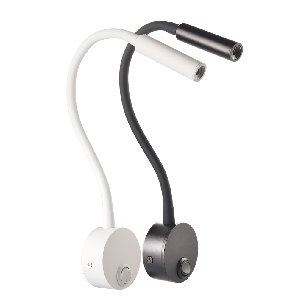 Book Light Flexible - Lampu Baca Kerja di Samping Tempat