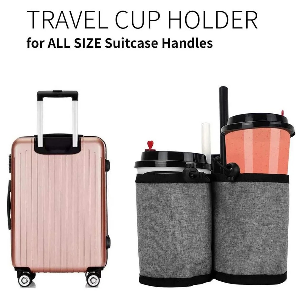 Travel Accessories Logo - Tas Tempat Botol Air dengan Pegangan