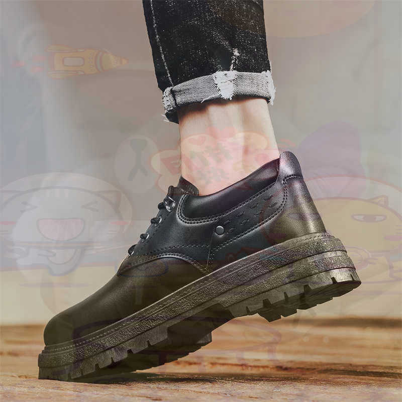Travel Accessories For Young Women - Sepatu Pria Tenis Pelatih Fashion Kulit