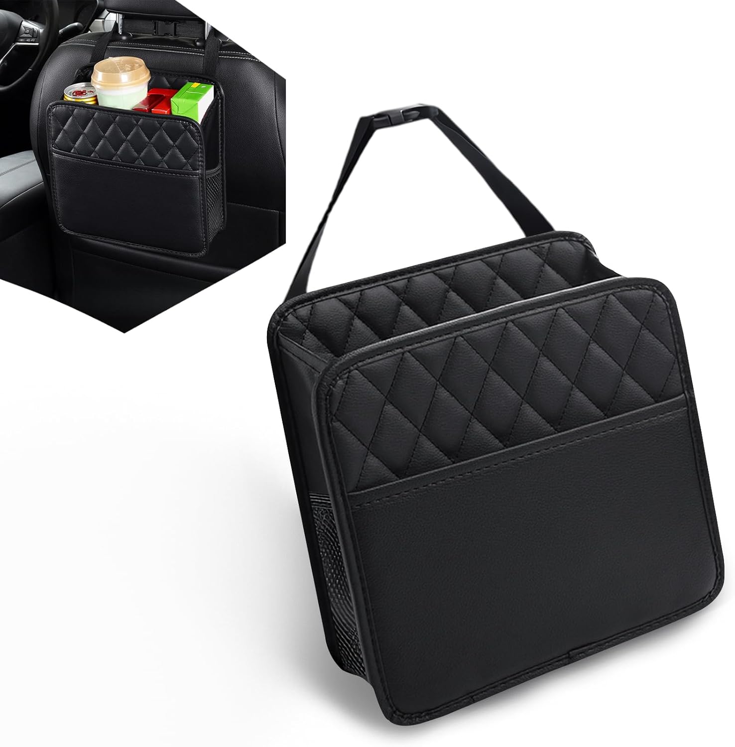Car Seat Travel Bag - Kantong Penyimpanan Gantung untuk Kursi Belakang