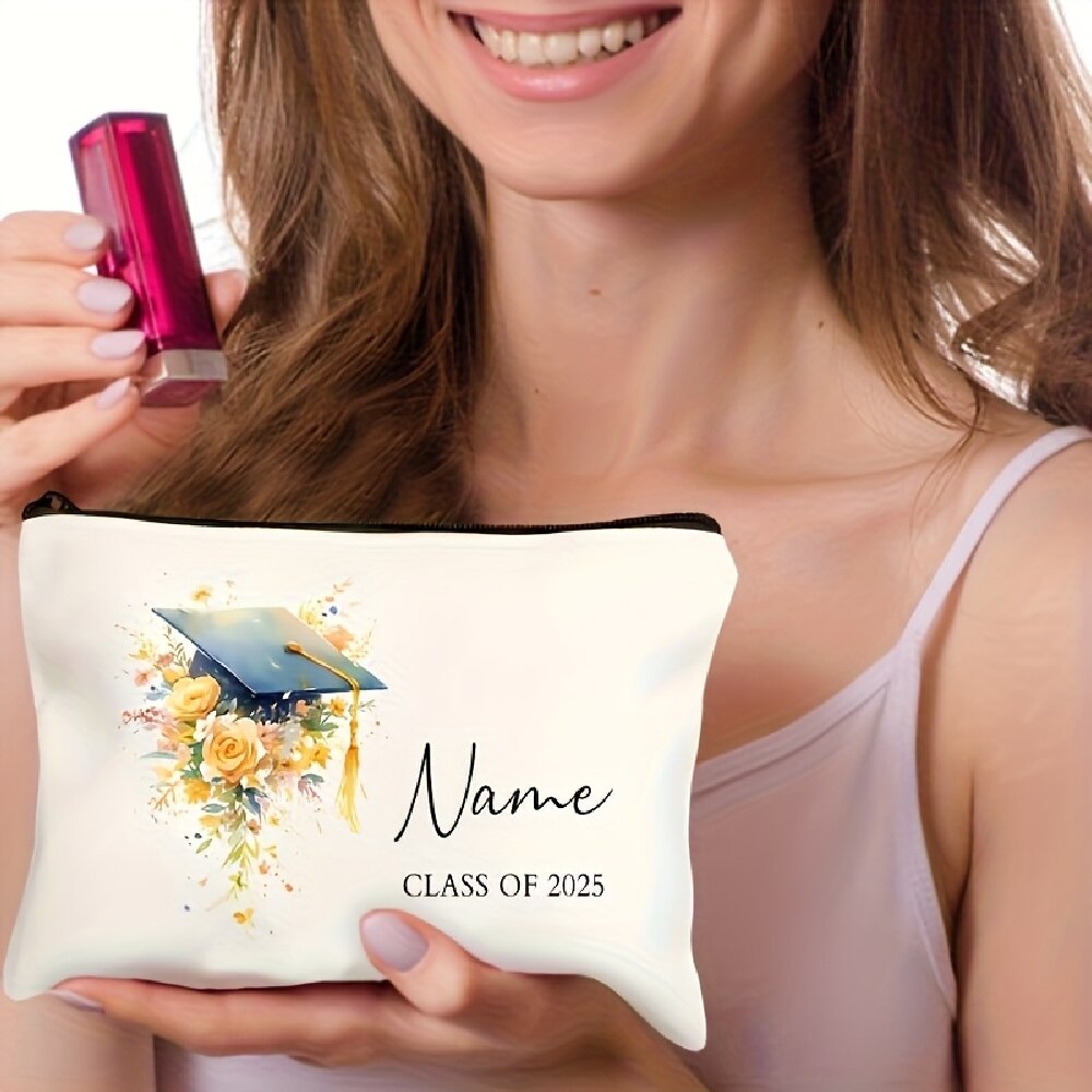 Travel Accessories Gifts For Her - Tas Makeup Polyester Custom Cetak Bola