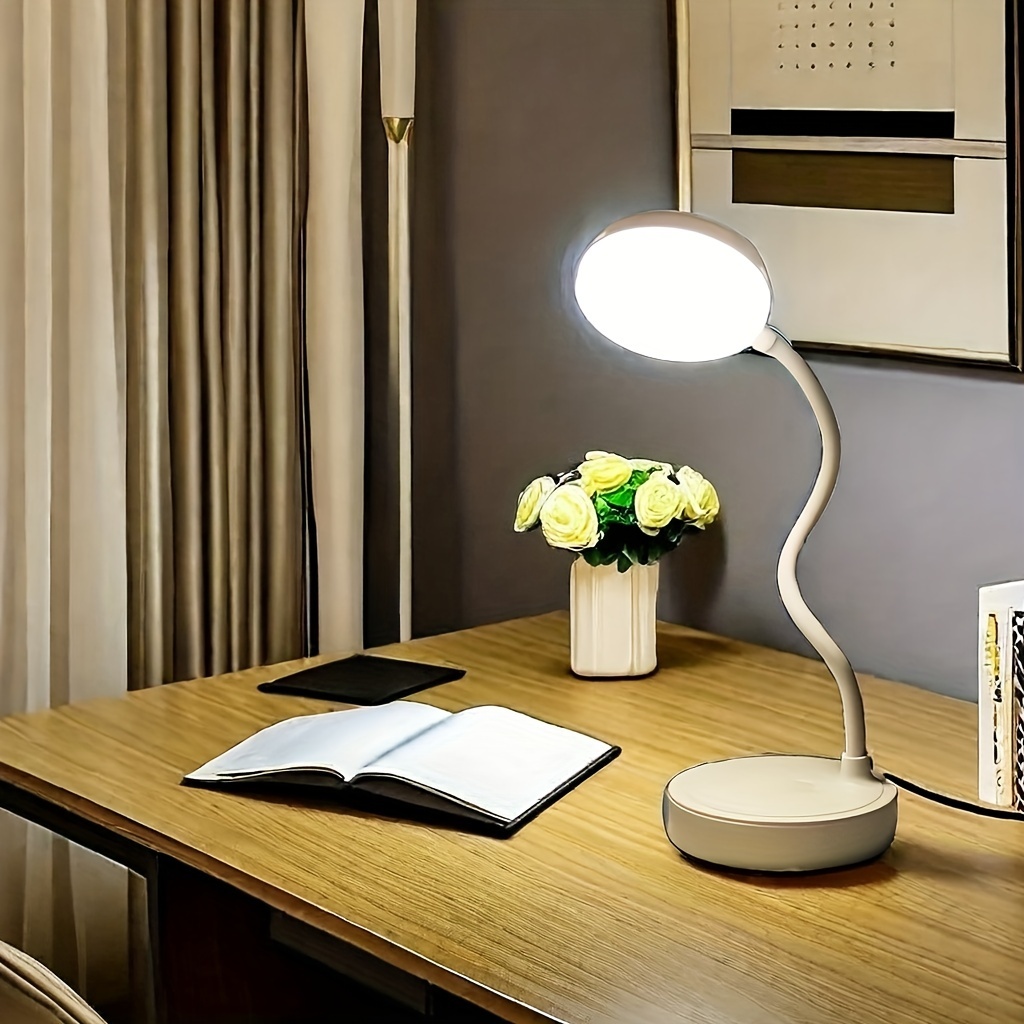 Book Light Flexible - Lampu Meja LED Dengan Port Pengisian