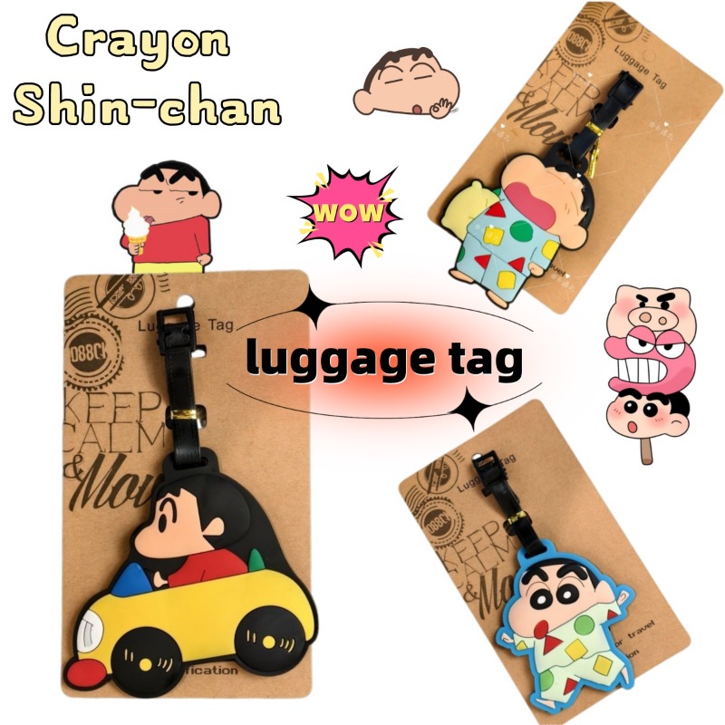Travel Accessories Logo - Crayon Shin-chan kartun anime kepribadian modis