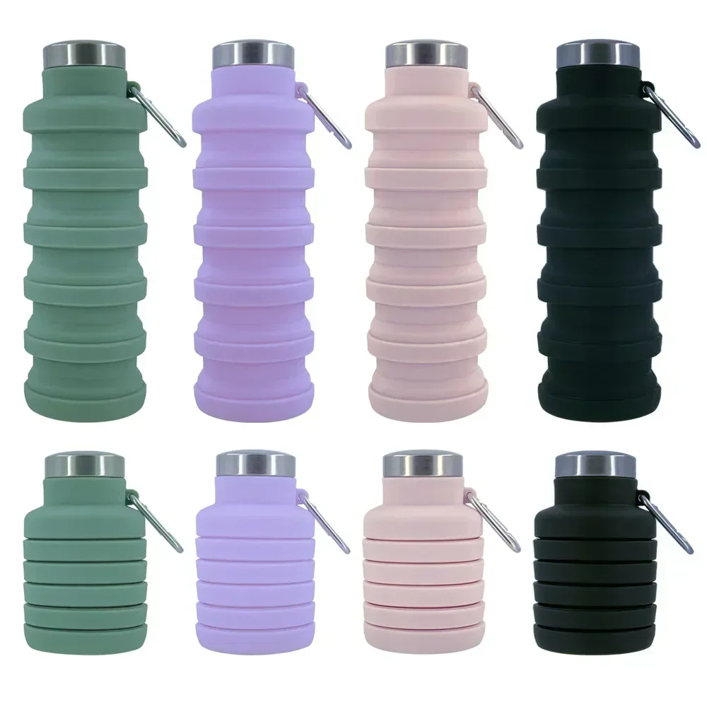 Water Bottle Collapsible - Botol Air Lipat, Botol Lipat Silikon