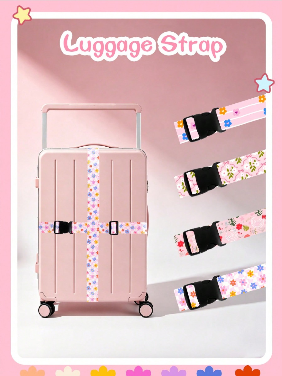 Luggage Strap Belt - Tali Pengikat Koper yang Dapat Disesuaikan,