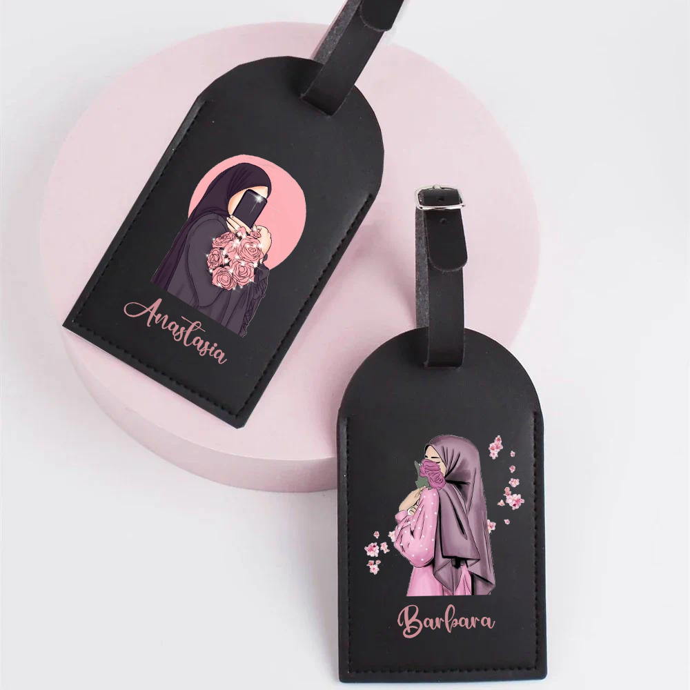 Travel Accessories Gifts For Her - Personalisasi Anak perempuan hisorie dengan nama