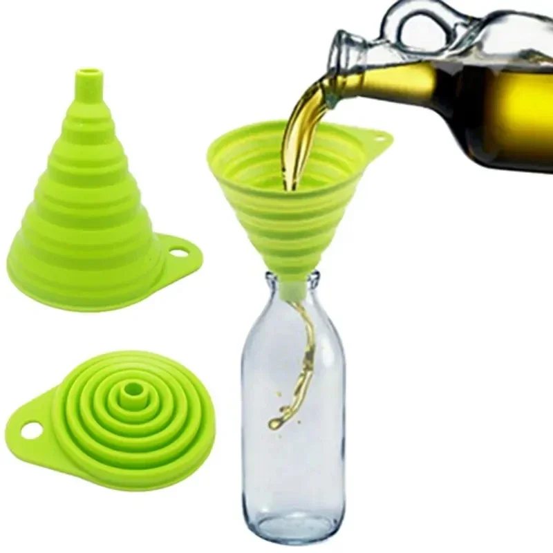 Water Bottle Collapsible - 1/4 Buah Corong Silikon Dapat Dilipat,
