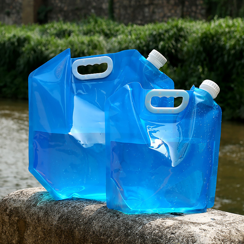 Water Bottle Collapsible - Tas wadah air lipat, wadah penyimpanan