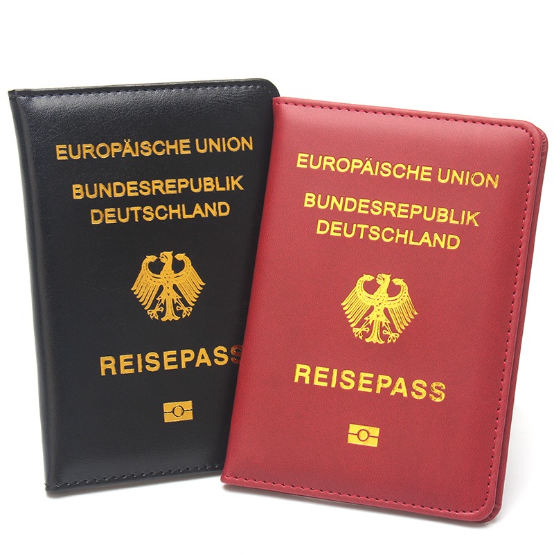 Travel Accessories Pink - Sampul Paspor Jerman Wanita Pink Sampul