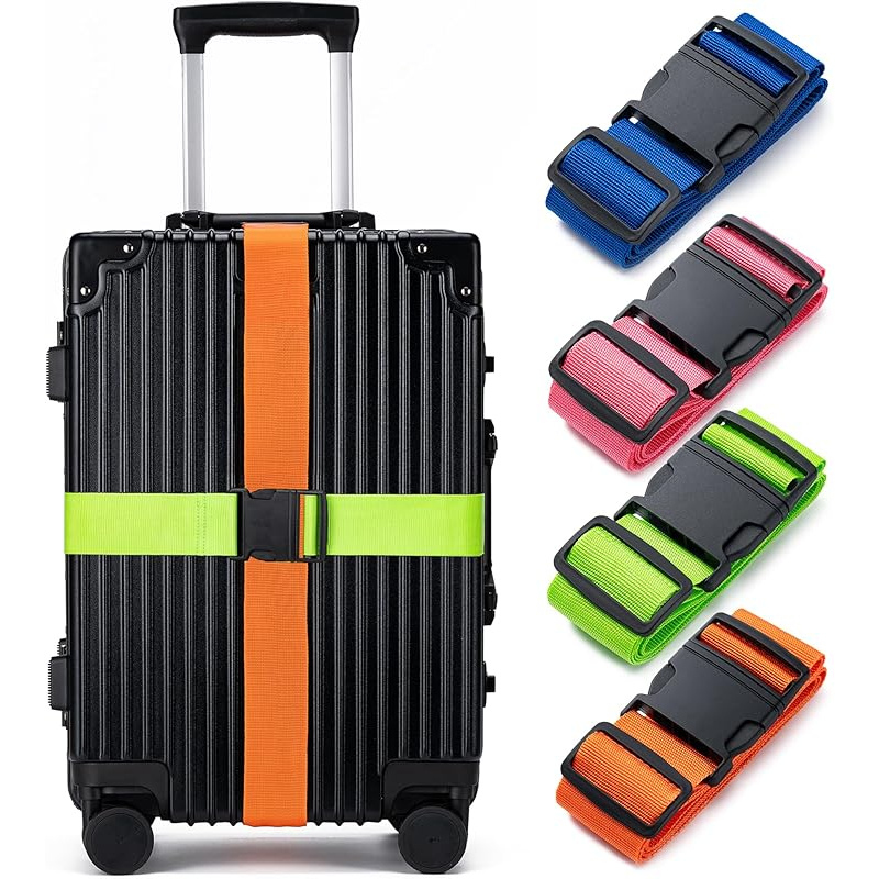Luggage Strap Belt - 4 Set Tali Pengikat Bagasi, Tali