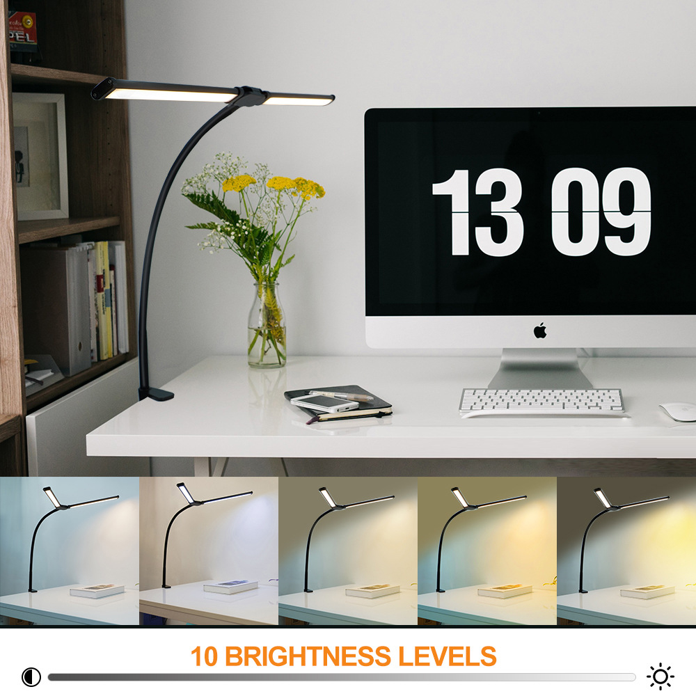 Lampu Meja Logam LED Perawatan - Book Light Flexible ulasan dan harga