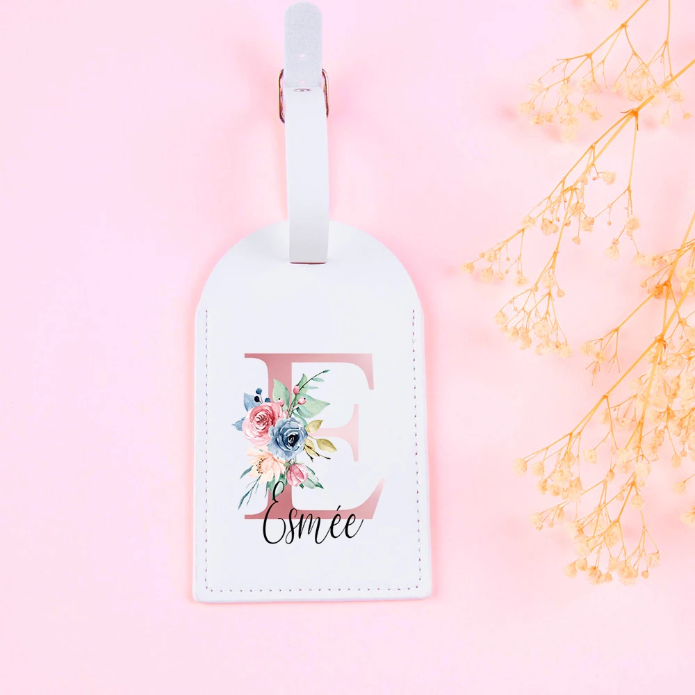 Tag bagasi kulit Pu nama kusto - Travel Accessories Gifts For Her ulasan dan harga
