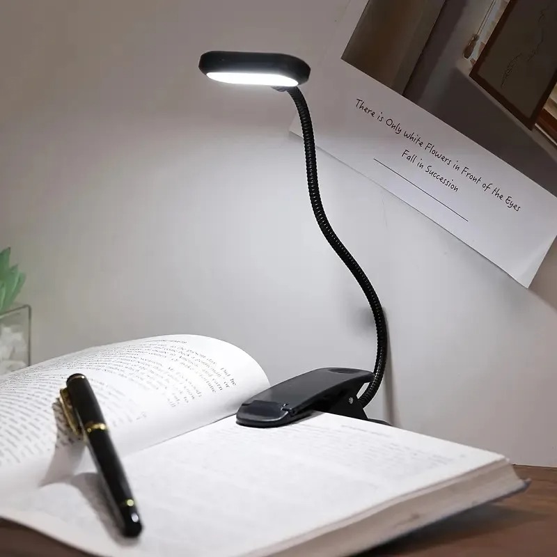 Lampu Buku LED Mini dengan Kli - Book Light Flexible ulasan dan harga
