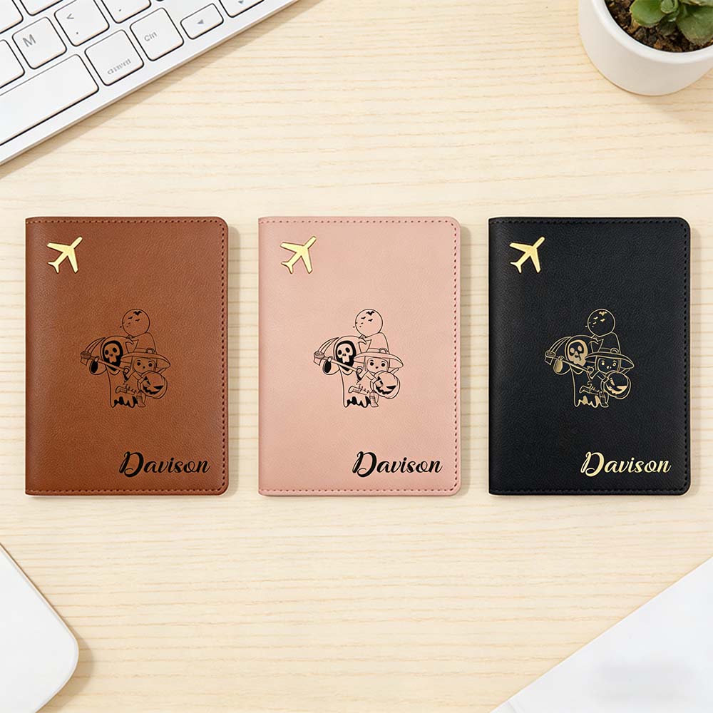 1 buah Sampul Paspor Kulit den - Travel Accessories Meaning ulasan dan harga