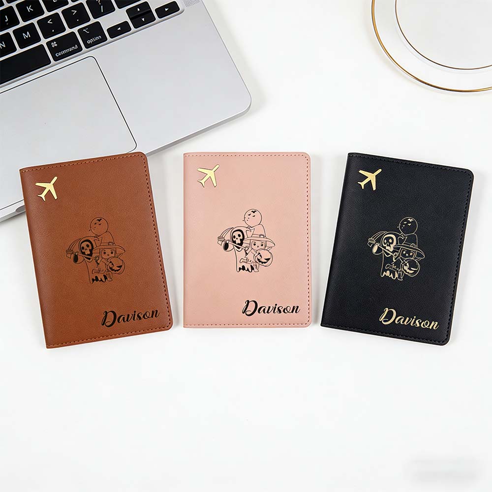1 buah Sampul Paspor Kulit den - Travel Accessories Meaning ulasan dan harga