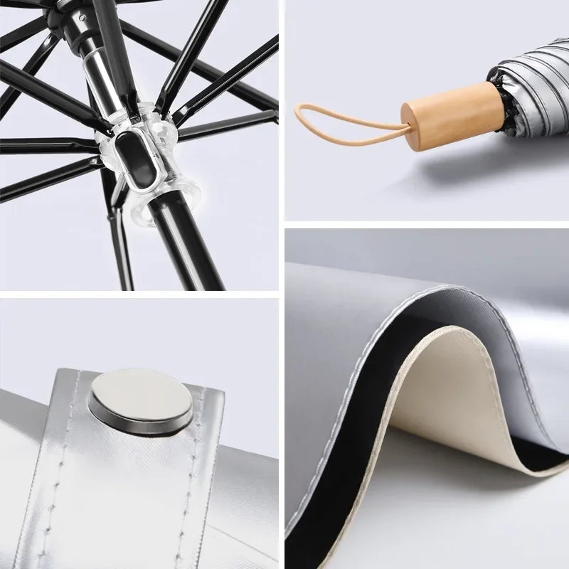 Payung Lipat Otomatis Titanium - Travel Umbrella Compact ulasan dan harga