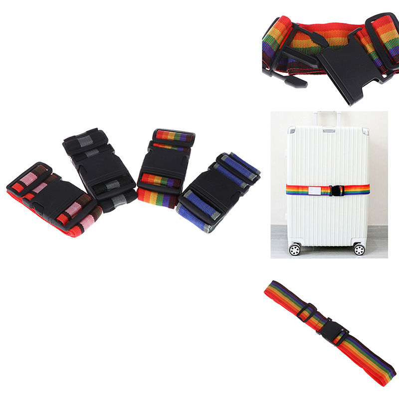 Sabuk Pengemasan Kunci Sandi D - Luggage Strap Belt ulasan dan harga