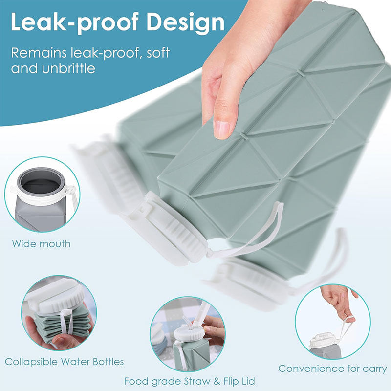 Gelas botol air dapat dilipat, - Water Bottle Collapsible ulasan dan harga