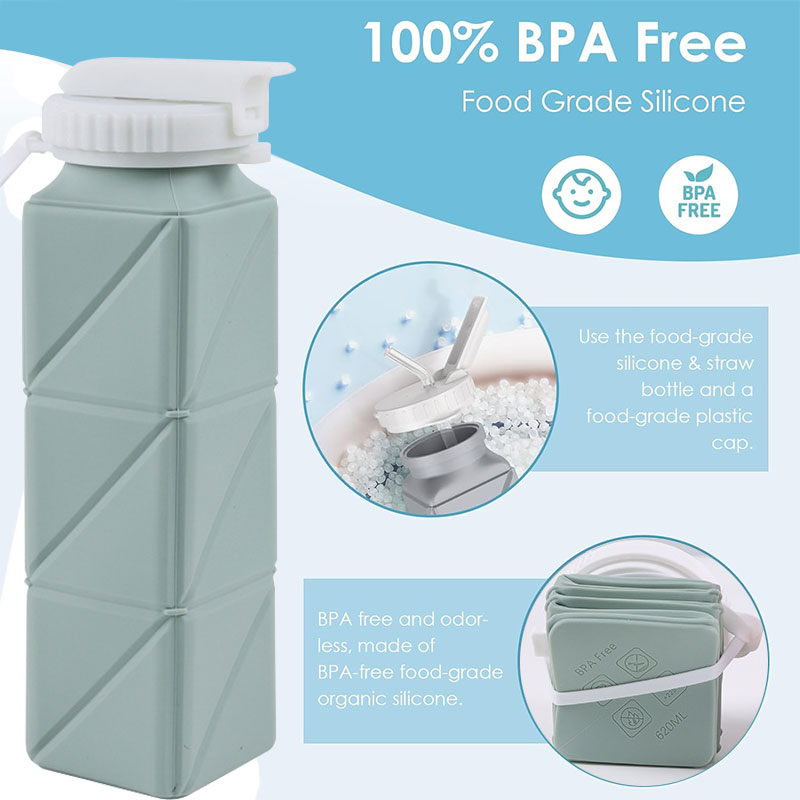Gelas botol air dapat dilipat, - Water Bottle Collapsible ulasan dan harga