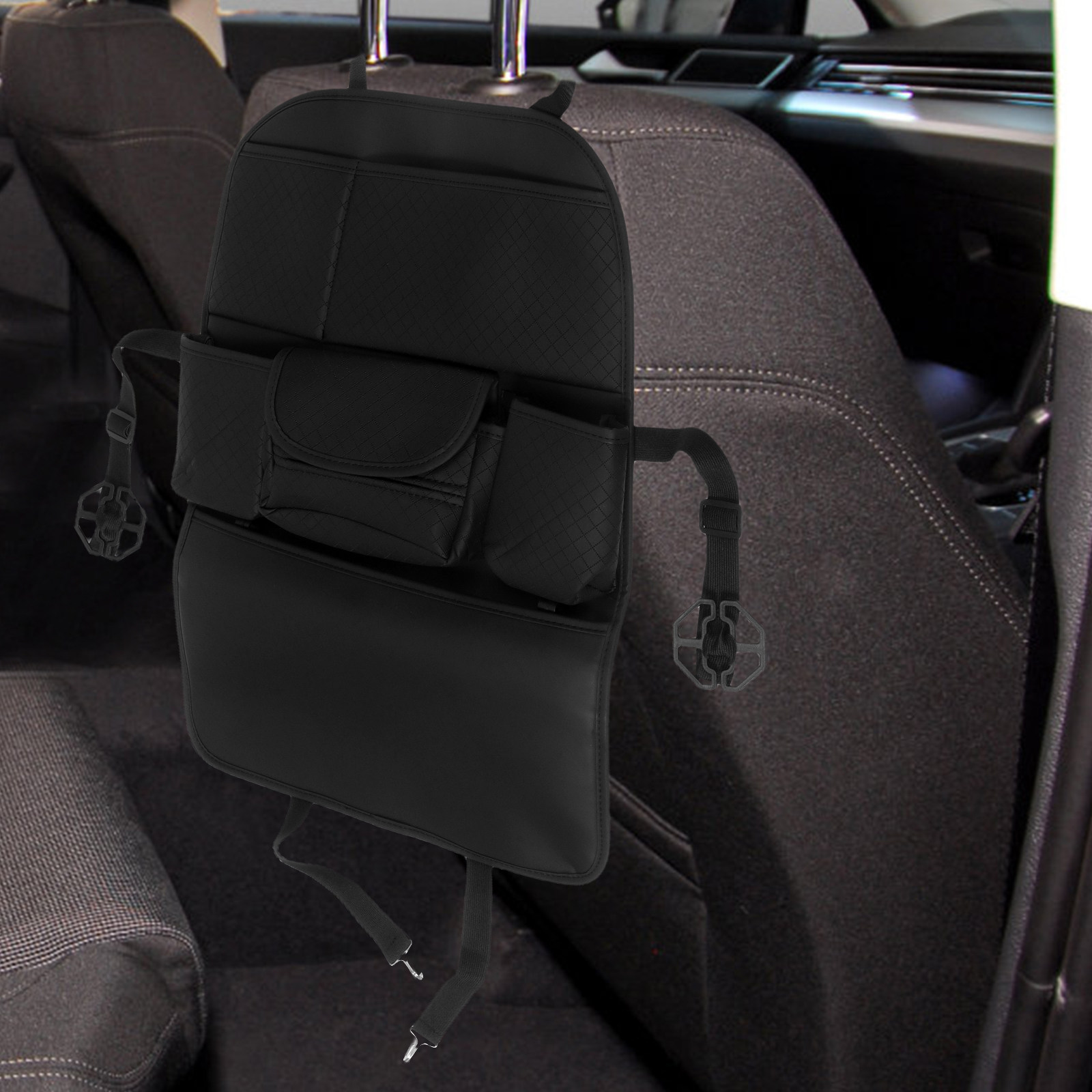 Organizer Kursi Mobil Hitam Mu - Car Seat Travel Bag ulasan dan harga