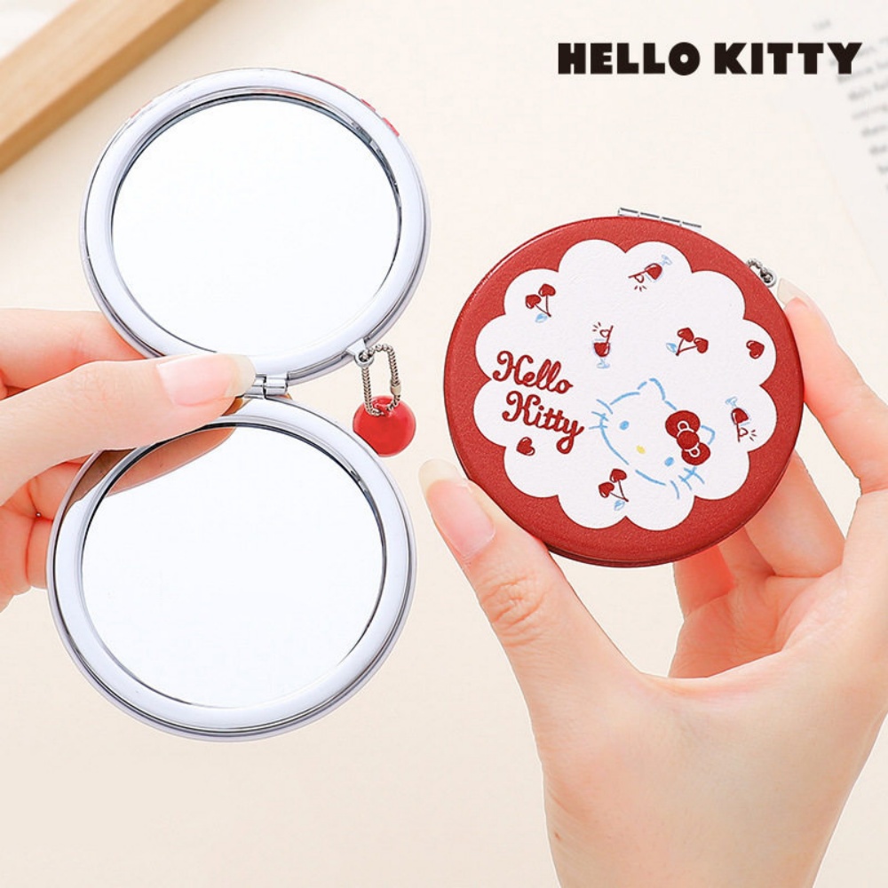 Cermin Rias Lipat Sanrio Hello - Travel Accessories Needed ulasan dan harga
