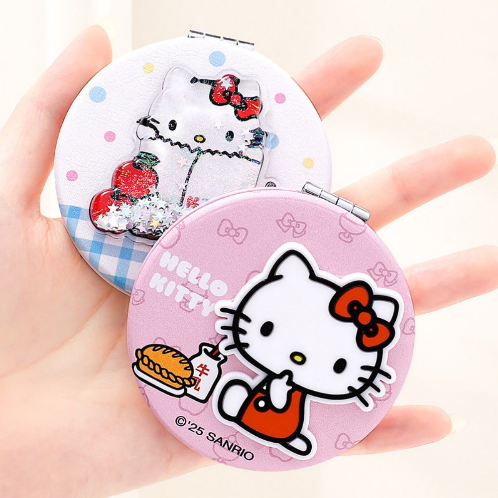 Cermin Rias Lipat Sanrio Hello - Travel Accessories Needed ulasan dan harga