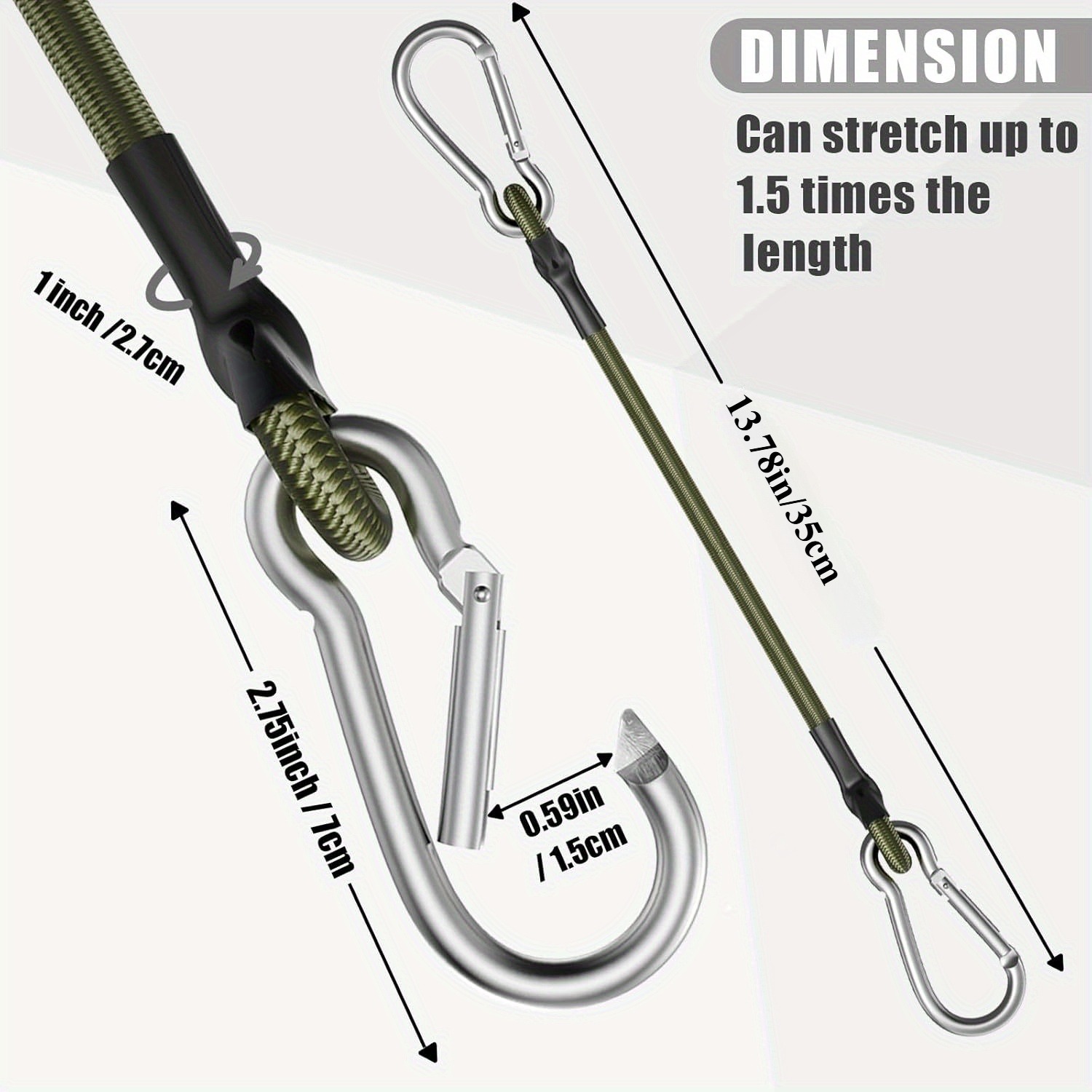 4 Sabuk Karet Tugas Berat deng - Luggage Strap Belt ulasan dan harga