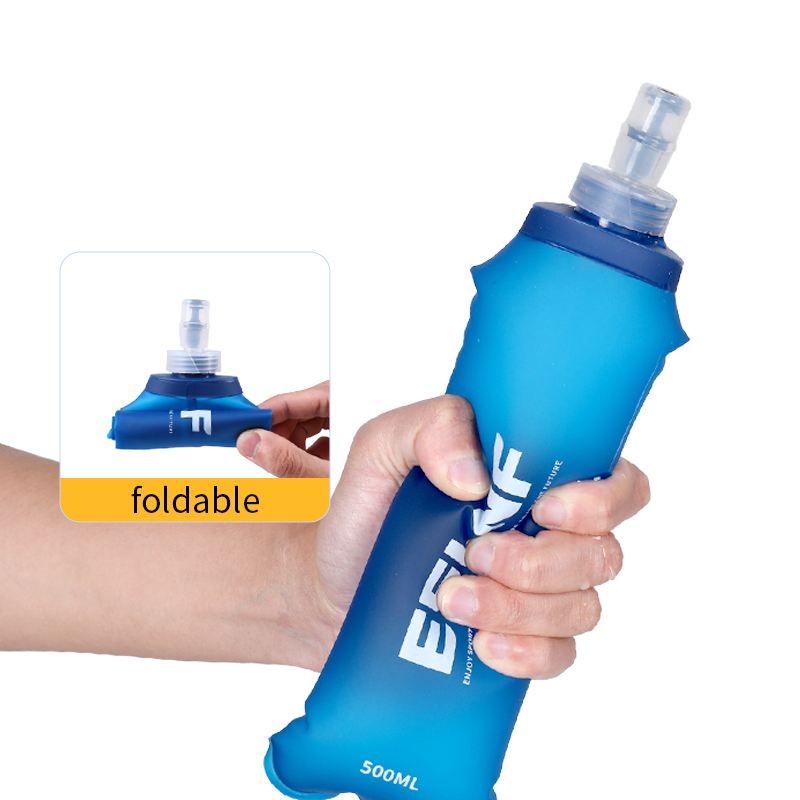 Botol Air Lipat 500ml, Soft Fl - Water Bottle Collapsible ulasan dan harga