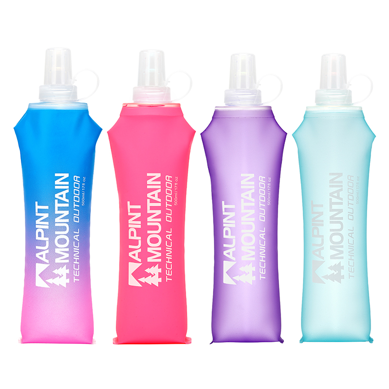 Botol Air Lipat 500ml Anti Boc - Water Bottle Collapsible ulasan dan harga