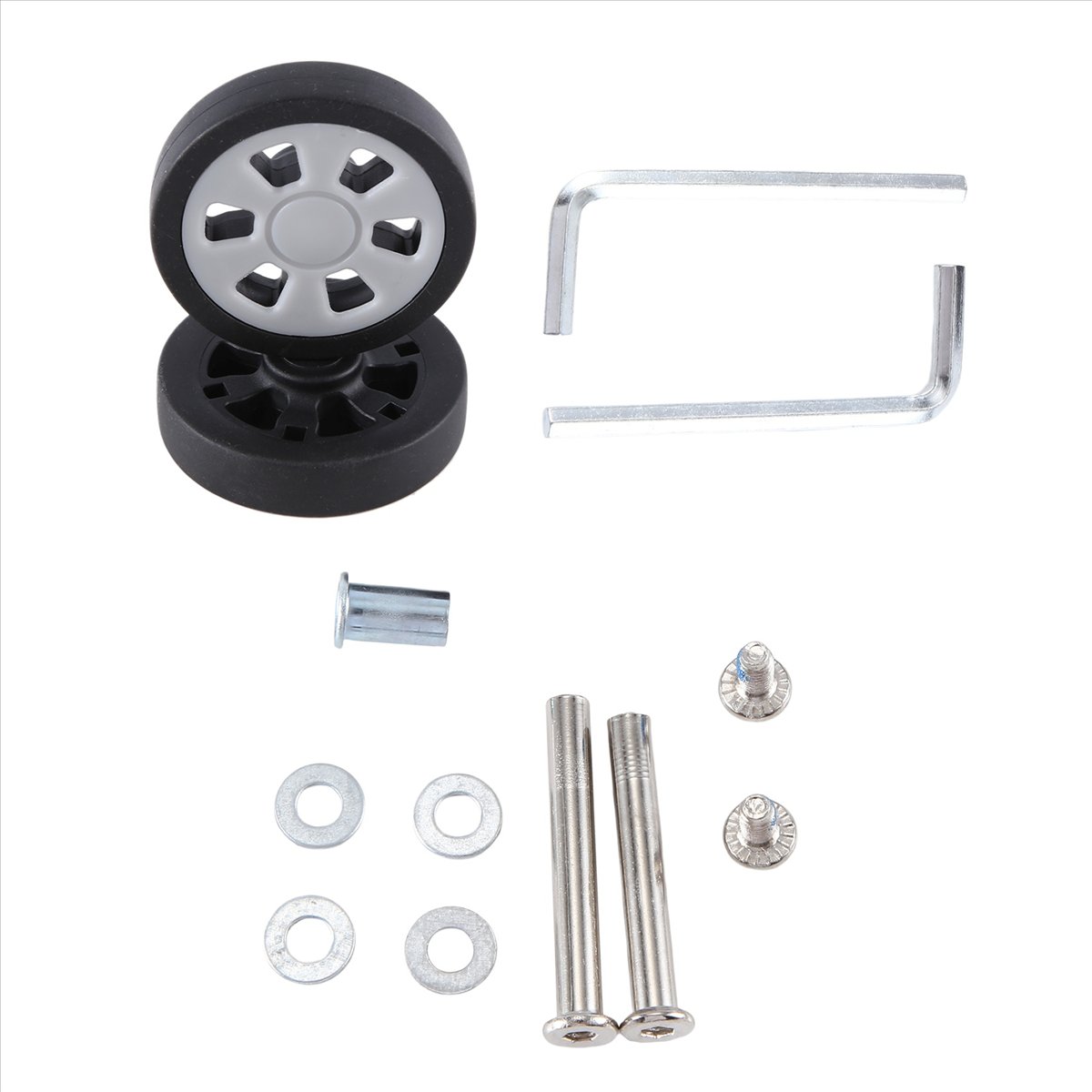 Roda Koper Pengganti ABQR 55X1 - Luggage Wheel Replacement ulasan dan harga