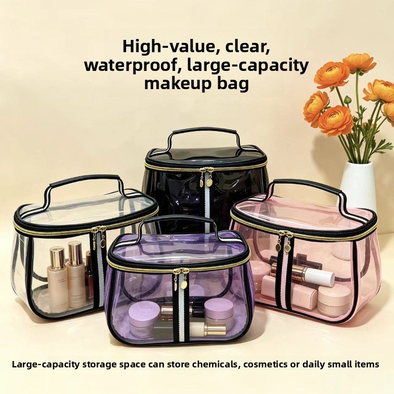 Tas Kosmetik Pu Tas Penyimpana - Toiletry Bag Tsa ulasan dan harga