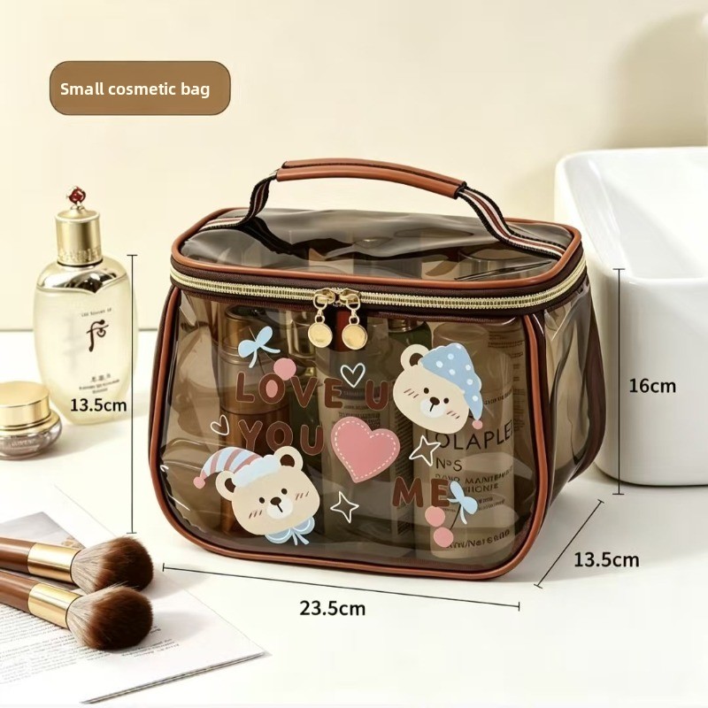Tas Kosmetik Pu Tas Penyimpana - Toiletry Bag Tsa ulasan dan harga