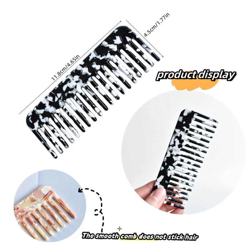 Sisir Rambut Asetat Bergigi Le - Travel Accessories Needed ulasan dan harga