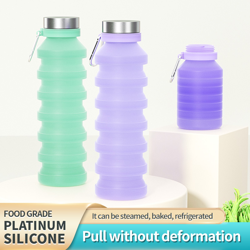 Botol Air Lipat Silikon, Botol - Water Bottle Collapsible ulasan dan harga