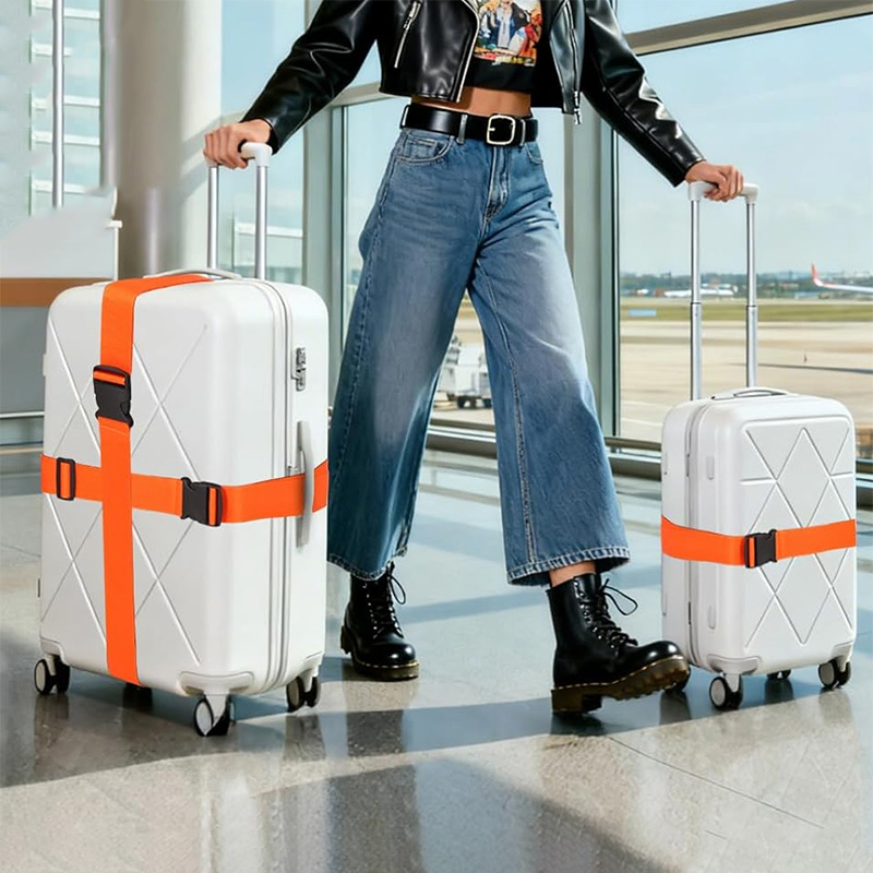 Tali Pengikat Koper Bentuk Lur - Luggage Strap Belt ulasan dan harga