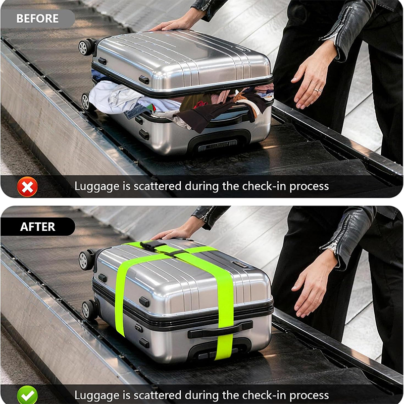 Tali Pengikat Koper Bentuk Lur - Luggage Strap Belt ulasan dan harga