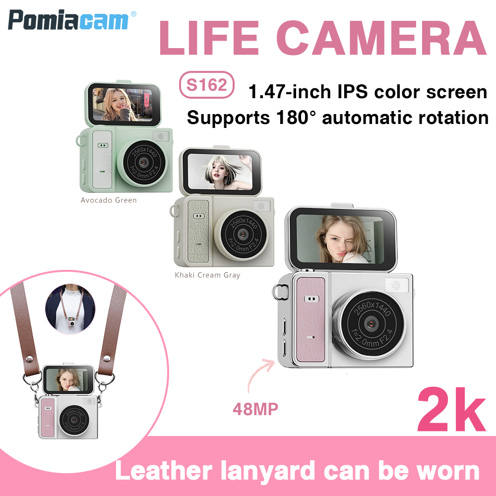 Kamera Vlog MINI S162 2K HD 18 - Travel Video Accessories ulasan dan harga