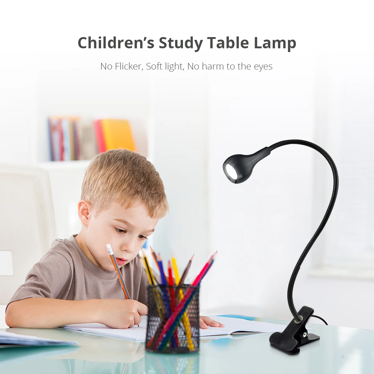 1-10 Buah Lampu Clip-On Lampu  - Book Light Flexible ulasan dan harga