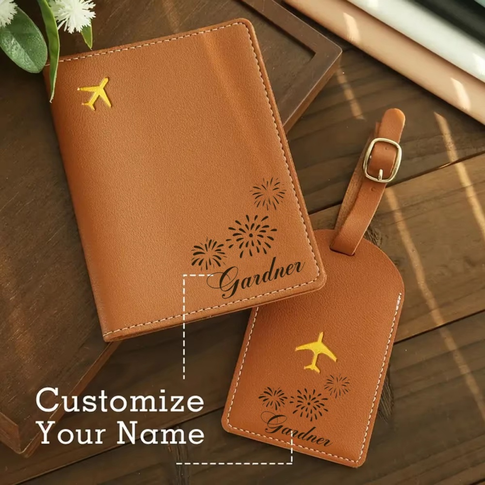 Set Penanda Paspor & Label Bag - Travel Accessories Meaning ulasan dan harga