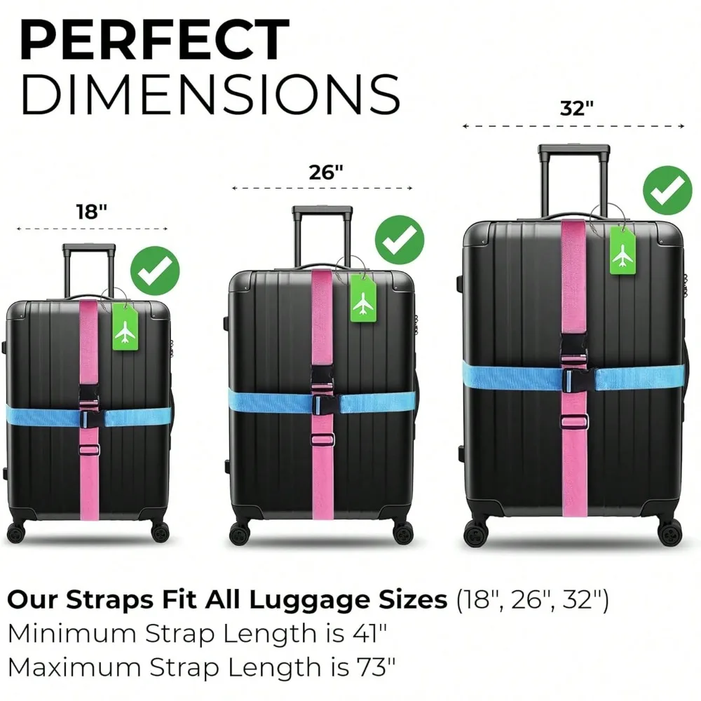 Set Tali Pengikat Koper dengan - Luggage Strap Belt ulasan dan harga