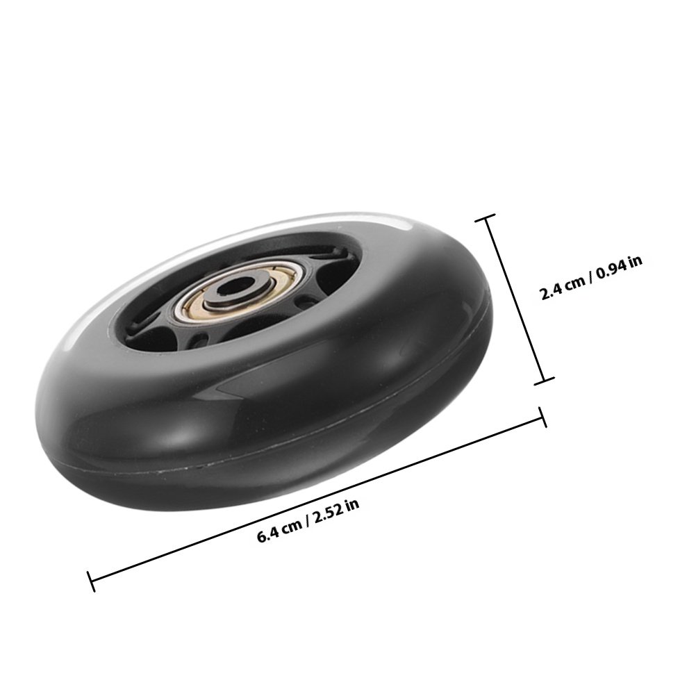 4 Buah Roda Pengganti Transpar - Luggage Wheel Replacement ulasan dan harga