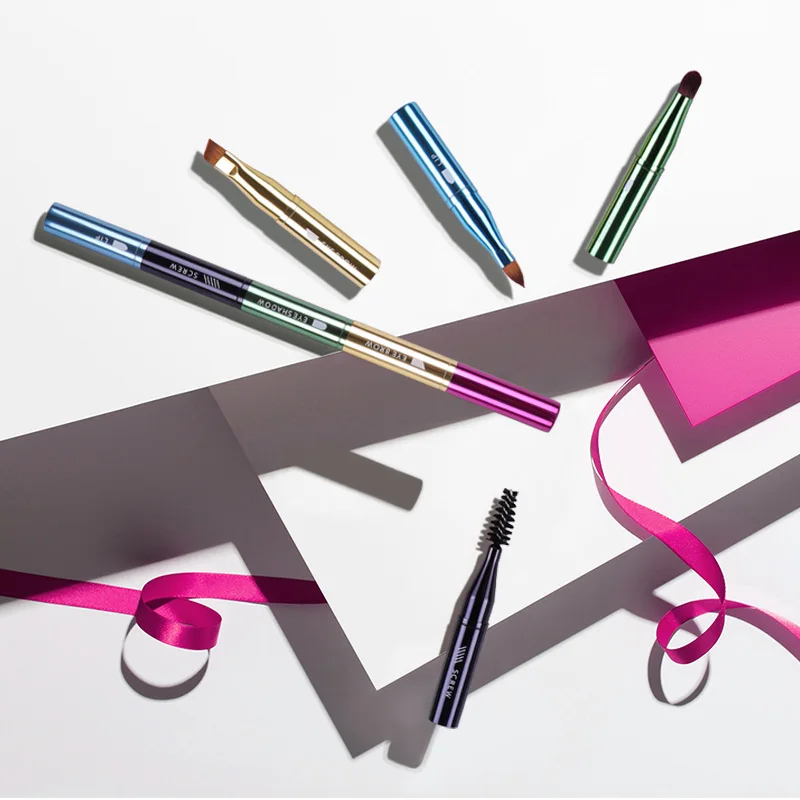 4 in 1 sikat Mata Bibir perjal - Travel Accessories Needed ulasan dan harga