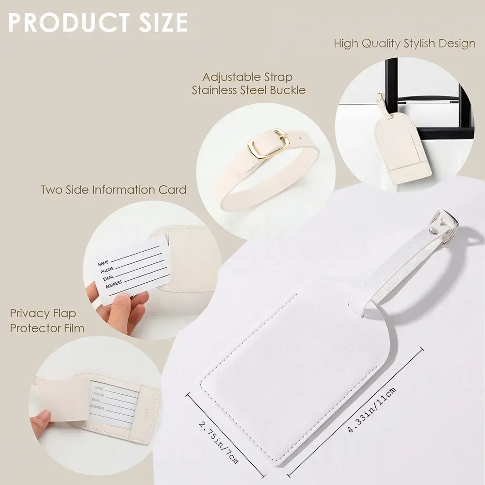Tag bagasi Monogram pribadi na - Travel Accessories Gifts For Her ulasan dan harga